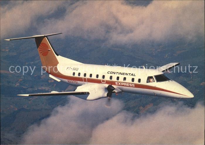 Flugzeuge Zivil Continental Express EAH 50 Brasilia N3370I PT-SKU