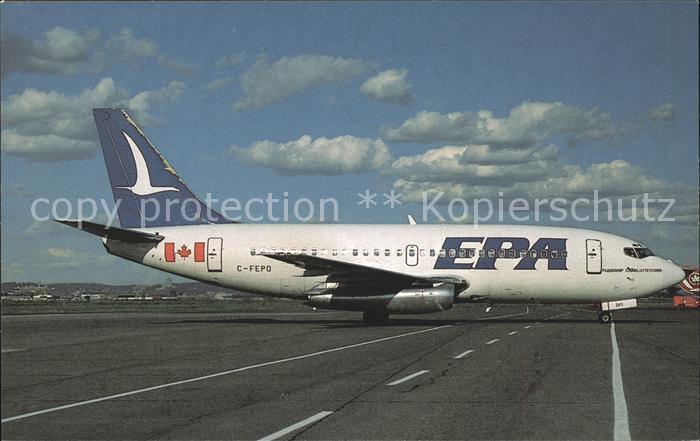 Flugzeuge Zivil EPA Boeing 737-2E1 C-FEPO