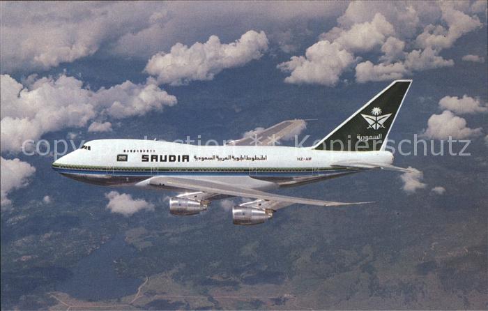 Flugzeuge Zivil Saudia Saudi Arabian Airlines Boeing 747SP-68 HZ-AIF c/n 22503