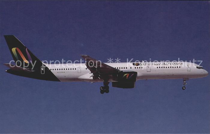 Flugzeuge Zivil National Airlines Boeing 757-200 N506NA