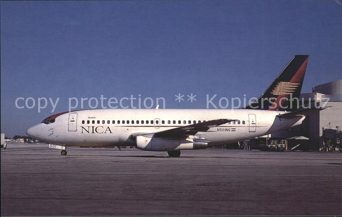 Flugzeuge Zivil Nica Airlines Boeing 737-200 N501NG
