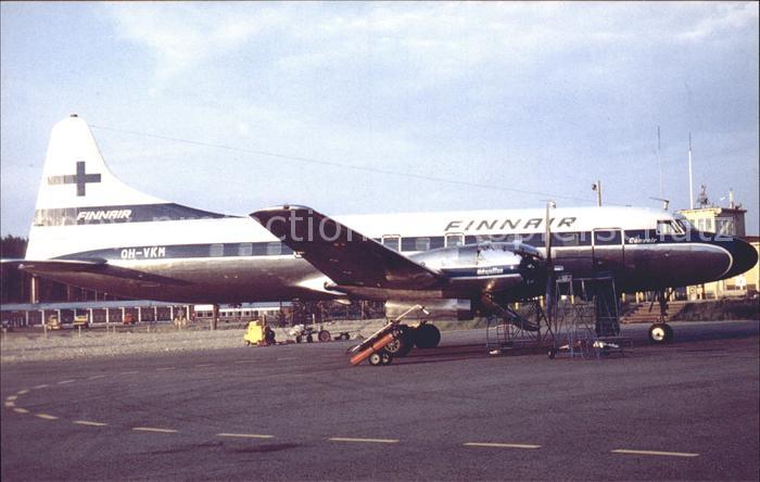 Flugzeuge Zivil Finnari Convair CV-340 OH-VKM