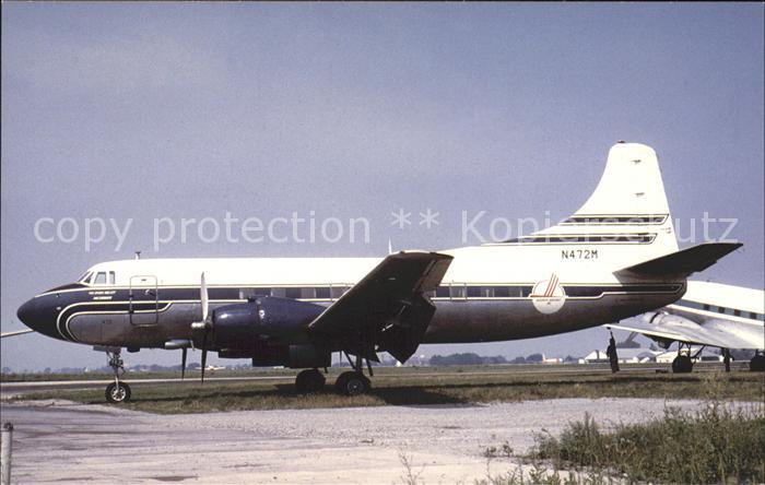 Flugzeuge Zivil Pedmont Airlines Martin 404 N472M