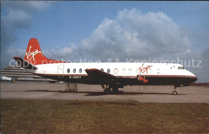 Flugzeuge Zivil Virgin Atlantic Vickers Viscount 802 G-AOHT c/n 168
