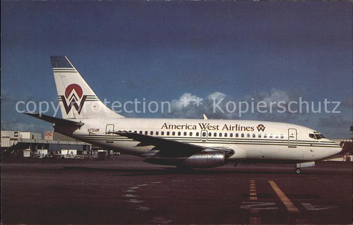 Flugzeuge Zivil America West Airlines Boeing 737-130 N701AW