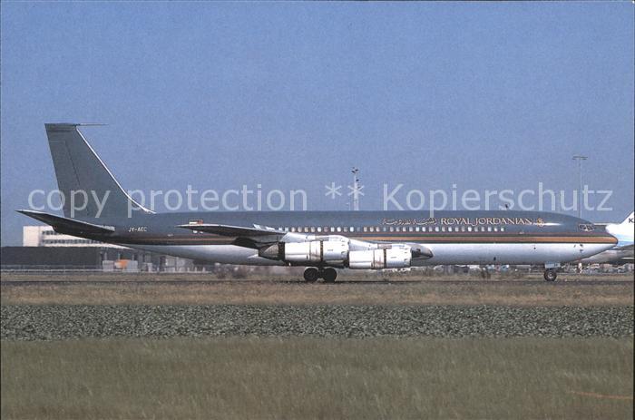 Flugzeuge Zivil Royal Jordanian Boeing 707 384C JY-AEC