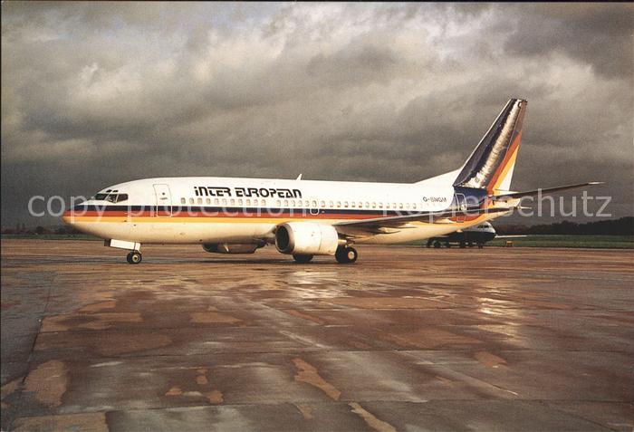 Flugzeuge Zivil Inter European B737-3YO G-BNGM c/n 23925