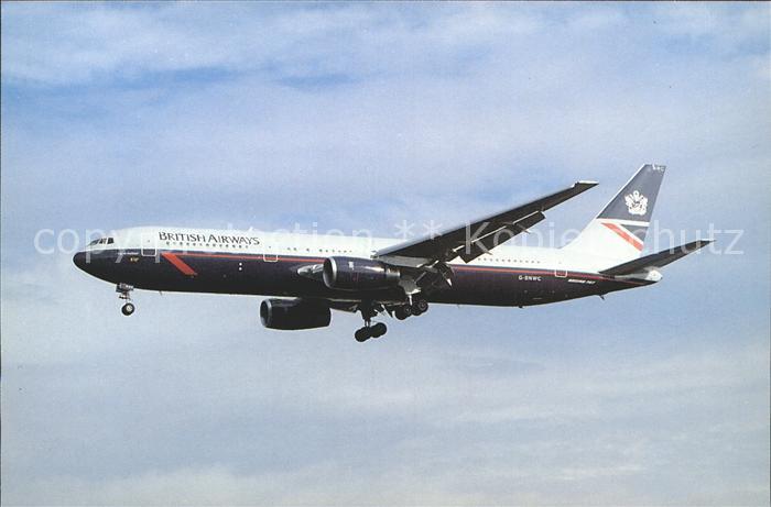 Flugzeuge Zivil British Airways Boeing 767-236 G-BNWC c/n 24335
