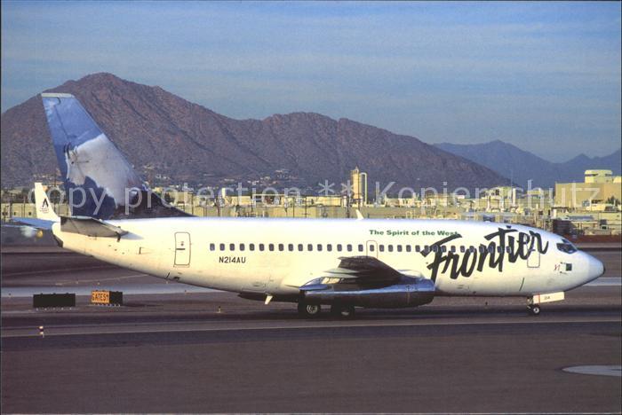 Flugzeuge Zivil Frontier Mountain Goat Boeing 737-201 N214AU c/n 20214/172