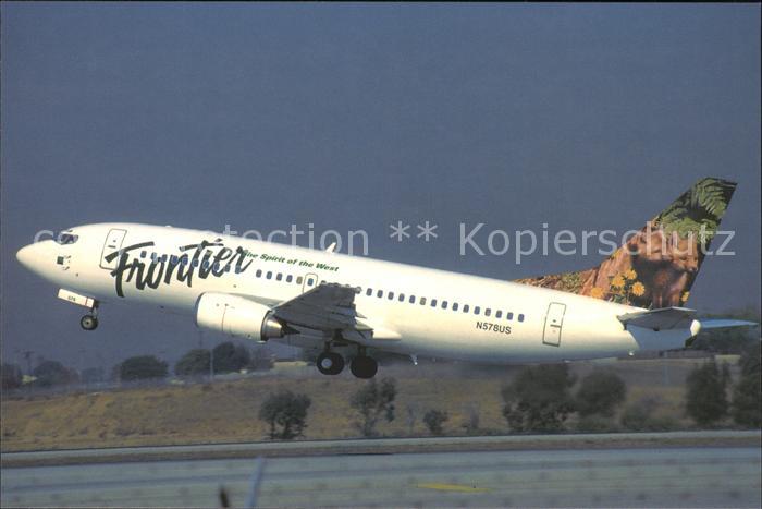 Flugzeuge Zivil Frontier Young Foxes Boeing 73-301 N578US c/n 23257/1124