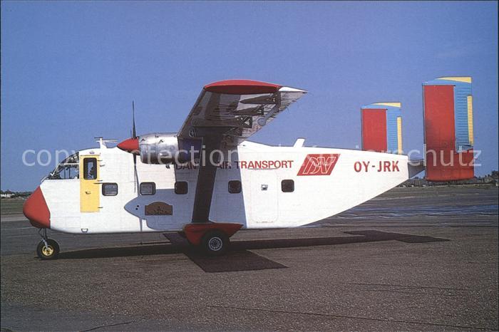Flugzeuge Zivil Danish Air Transport Skyvan OY-JRK