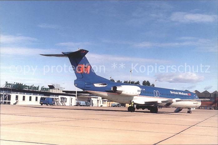 Flugzeuge Zivil British Midland F100 G-BVJA