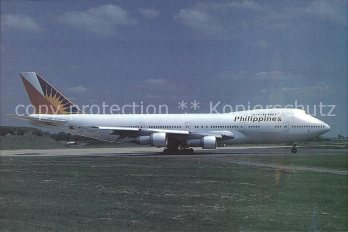 Flugzeuge Zivil Pal Philippines B747 EI-BZA