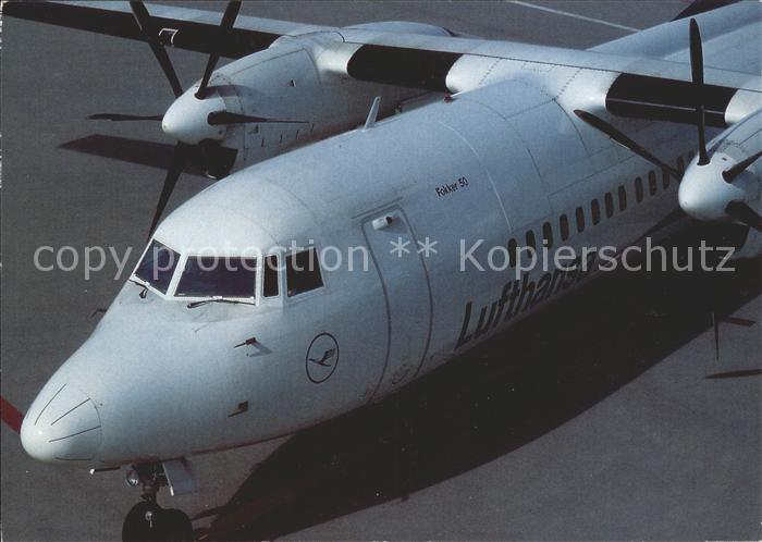 Lufthansa Fokker 50