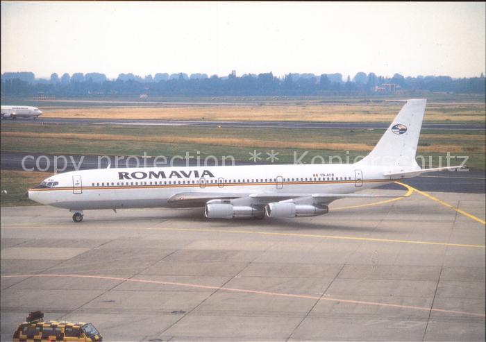 Flugzeuge Zivil Romavia Boeing 707-3K1C YR-ABB