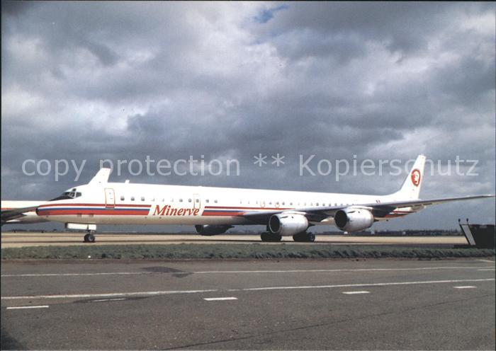 Flugzeuge Zivil Minerve Douglas DC8-73