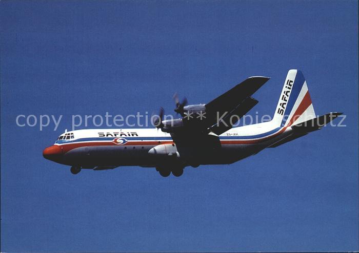 Flugzeuge Zivil Safair Lockheed L-100-30 Hercules ZS-JIX cn 4684