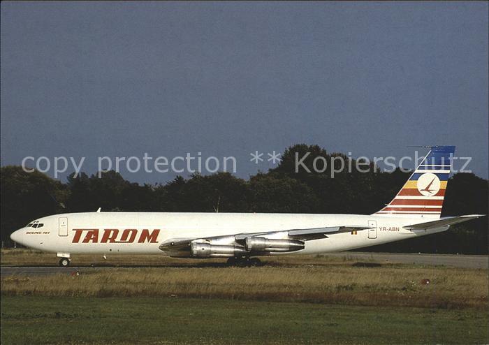 Flugzeuge Zivil Tarom Romania Boeing B707-321C YR-ABN c/n 19379