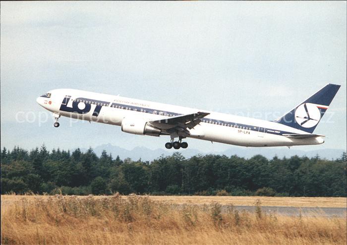 Flugzeuge Zivil LOT Polish Airlines AEH79 bBeing 767 SP