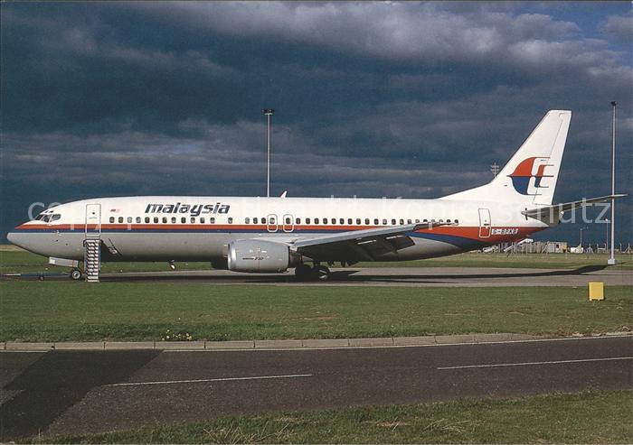 Flugzeuge Zivil Malaysia Airlines Boeing B737-4S3 G-BPK