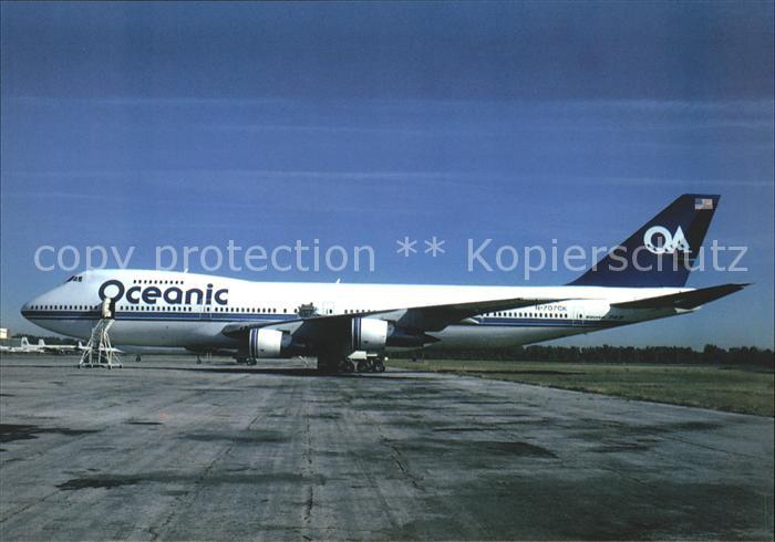 Flugzeuge Zivil Oceanic AL B747-269 B combi N707CK c/n