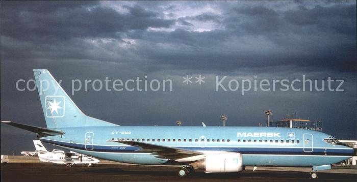 Flugzeuge Zivil Maersk Air B737-3L9 cn 24219