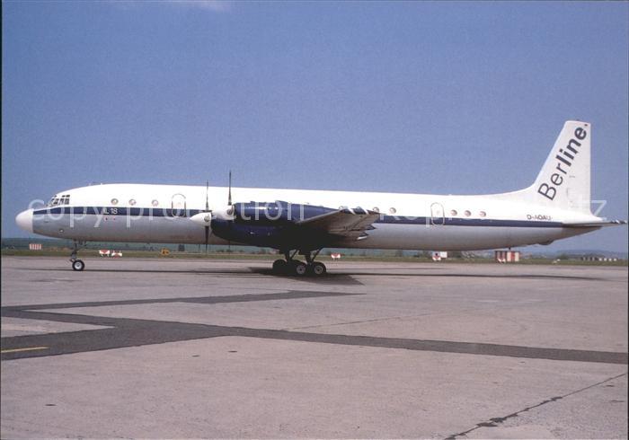 Flugzeuge Zivil Berline  IL-18 D cn 18801904 D-AOAU
