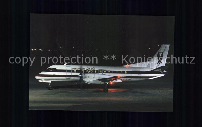 Flugzeuge Zivil American Eagle Saab SF340A N372MA
