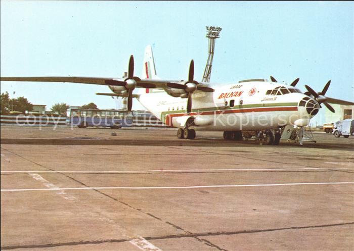 Flugzeuge Zivil Balkan Cargo AN12
