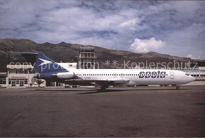 Flugzeuge Zivil Saeta Boeing 727-282 HC-BRG c/n 20973/1
