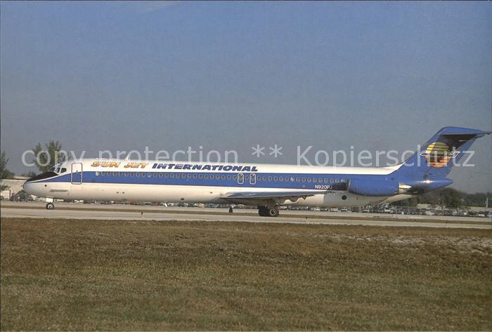 Flugzeuge Zivil Sun Jet International McDDouglas DC-9-5
