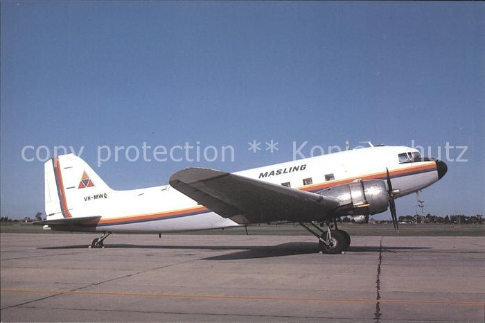Flugzeuge Zivil Masling World of Transport DC3 VH-MWQ