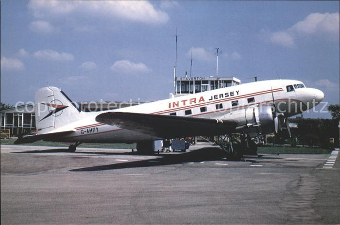 Flugzeuge Zivil Intra Jersey DC 3 G-AMPY