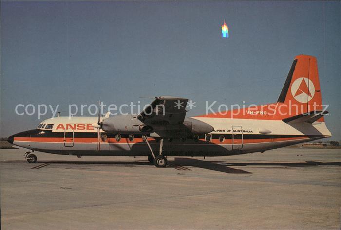 Flugzeuge Zivil Ansett Fokker F27 c/n 10304 VH-FNO