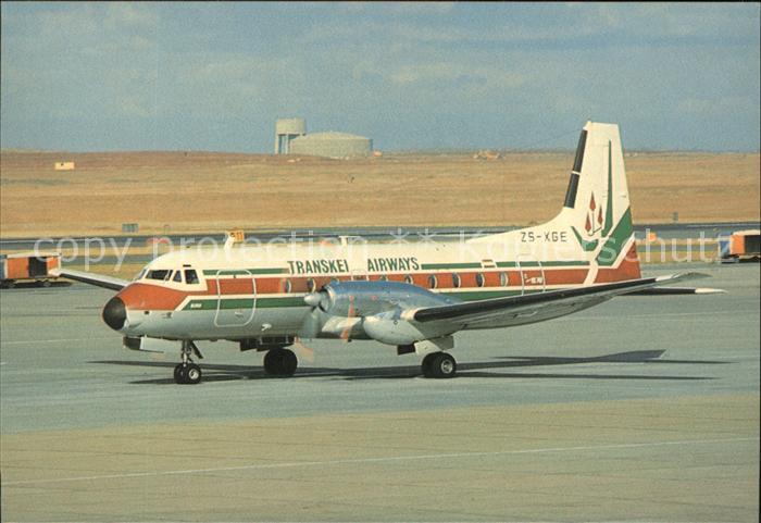Flugzeuge Zivil Transkei Airways HS748.351 ZS-XGE c/n 1587
