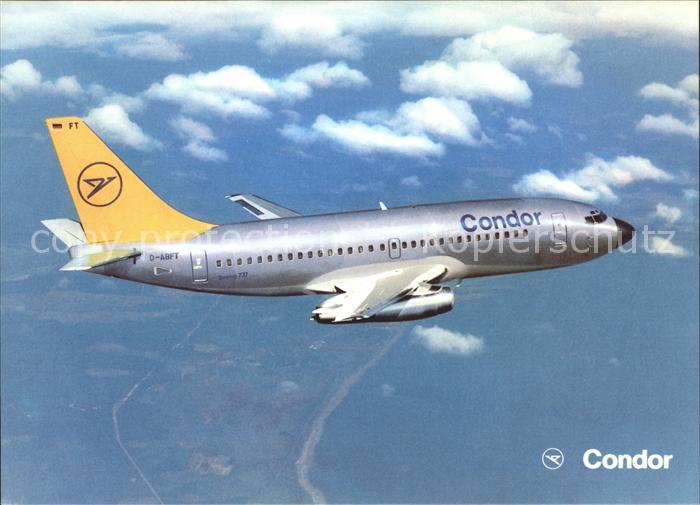 Flugzeuge Zivil Condor Europa-JEt Boeing 737-230