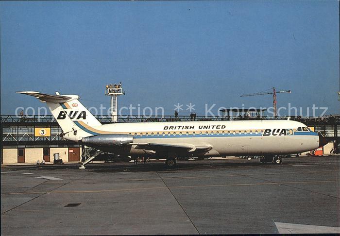 Flugzeuge Zivil British United BAC 1-11 201AC G-ASJE c/