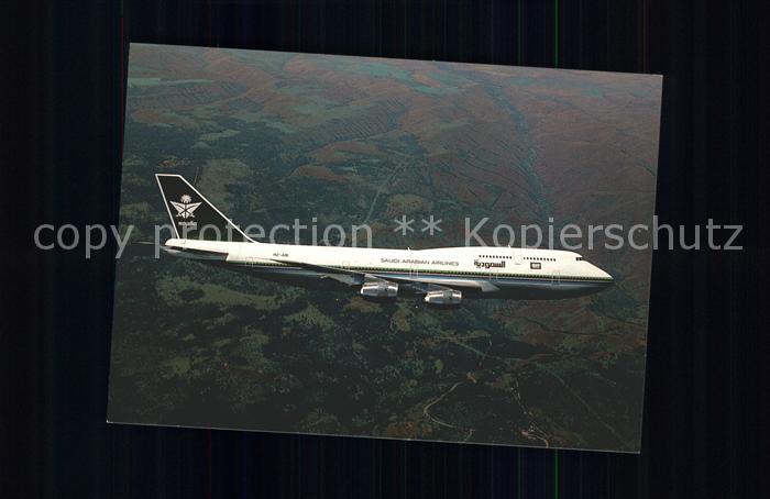 Flugzeuge Zivil Saudia Arabian Airlines boeing 747-368
