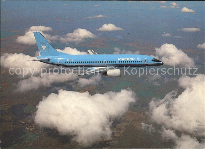 Flugzeuge Zivil Maersk Air Boeing 737-300 OY-MML