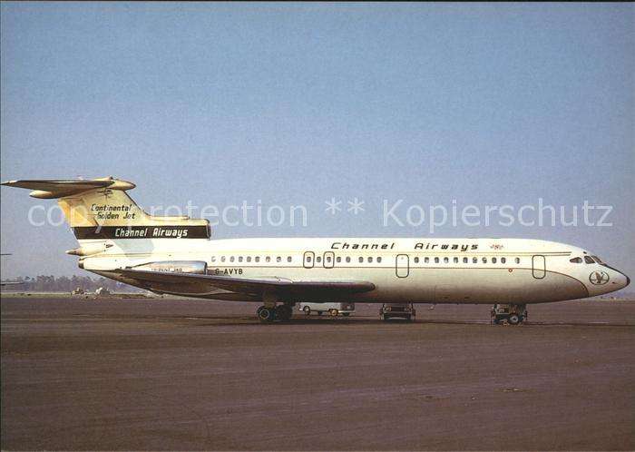 Flugzeuge Zivil Channel Airways Hawker Siddeley Trident 1E G-AYB