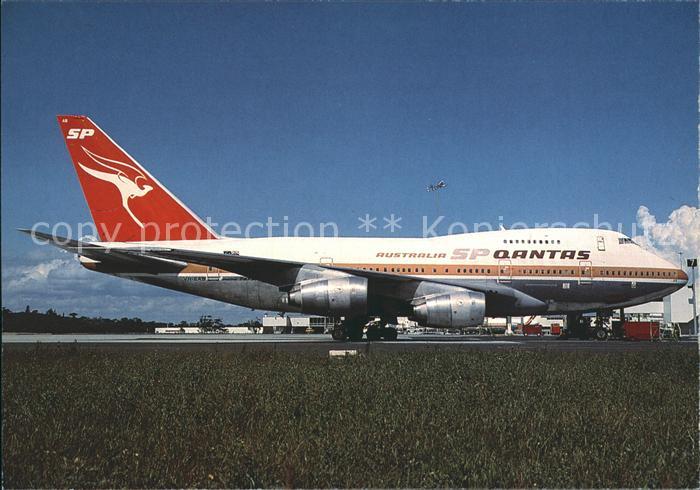 Flugzeuge Zivil Australia SP Qantas Airways Boeing 747SP VH-EAB