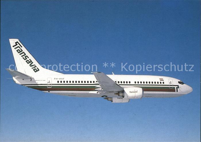 Flugzeuge Zivil Transavia Boeing 73-3K2 PH-HVF