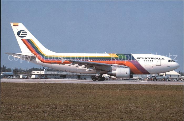 Flugzeuge Zivil Ecuatoriana A310-304 HC-BRB c/n 576