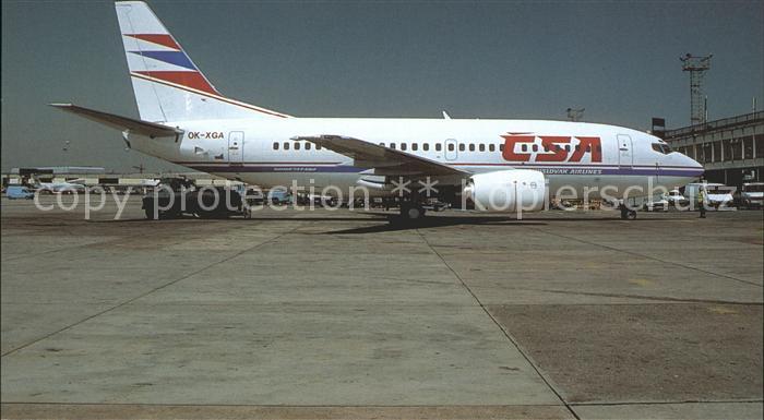 Flugzeuge Zivil CSA B737-500 OK-XGA c/n 26539