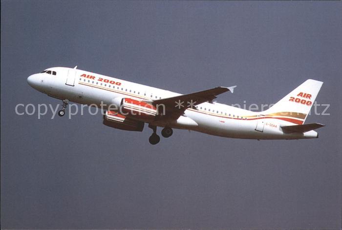 Flugzeuge Zivil Air 2000 A320 G-OOAA C/n 291