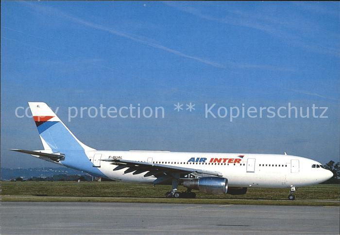 Flugzeuge Zivil Air Inter A-300 B2 F-BUAL