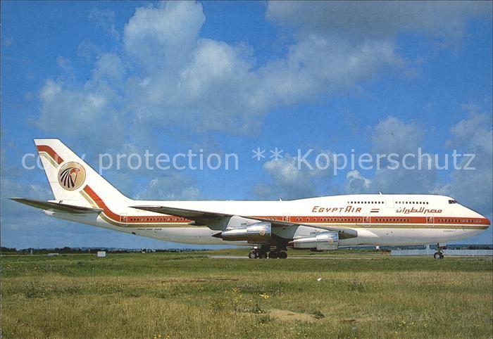 Flugzeuge Zivil Egyptair Boeing 747-300 SU-GAL