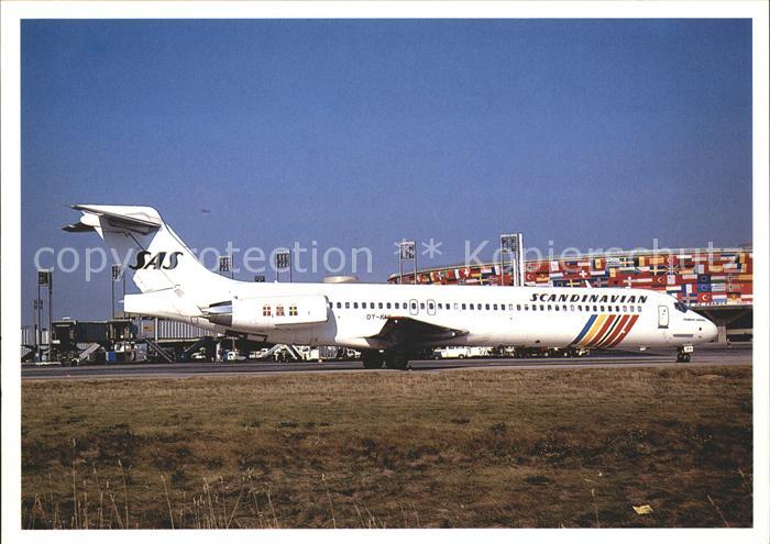 Flugzeuge Zivil SAS Scandinavian MD-87 OY-KHI cn 49614