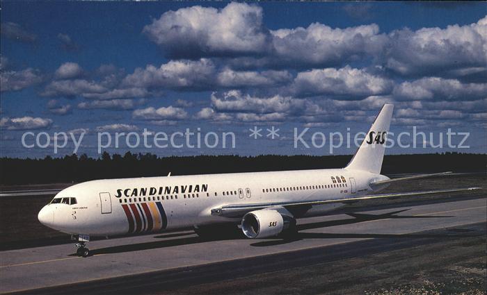 Flugzeuge Zivil SAS Scandinavian Boeing 767-383ER