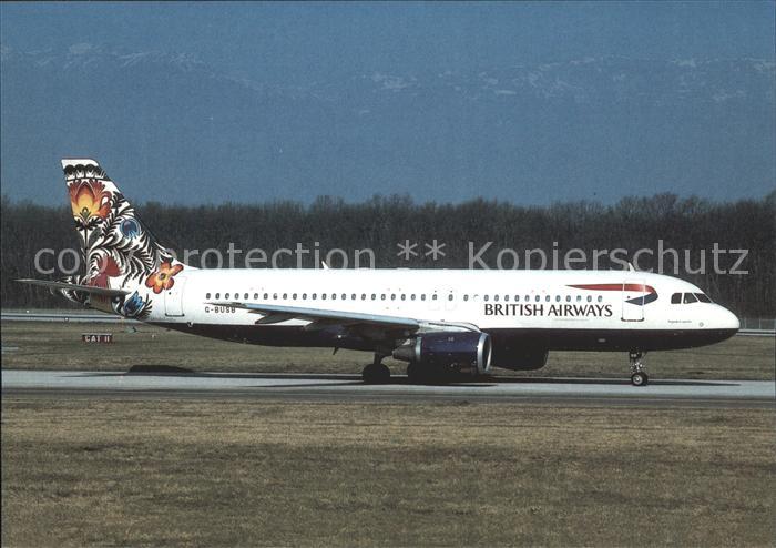 Flugzeuge Zivil British Airways A320-11 G-BUSB cn 006